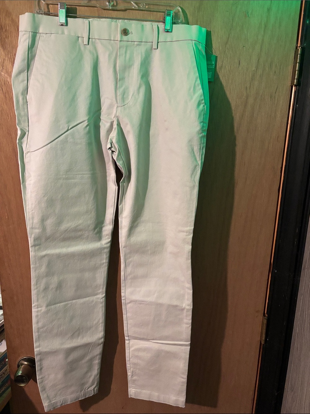 GAP White Straight Pants